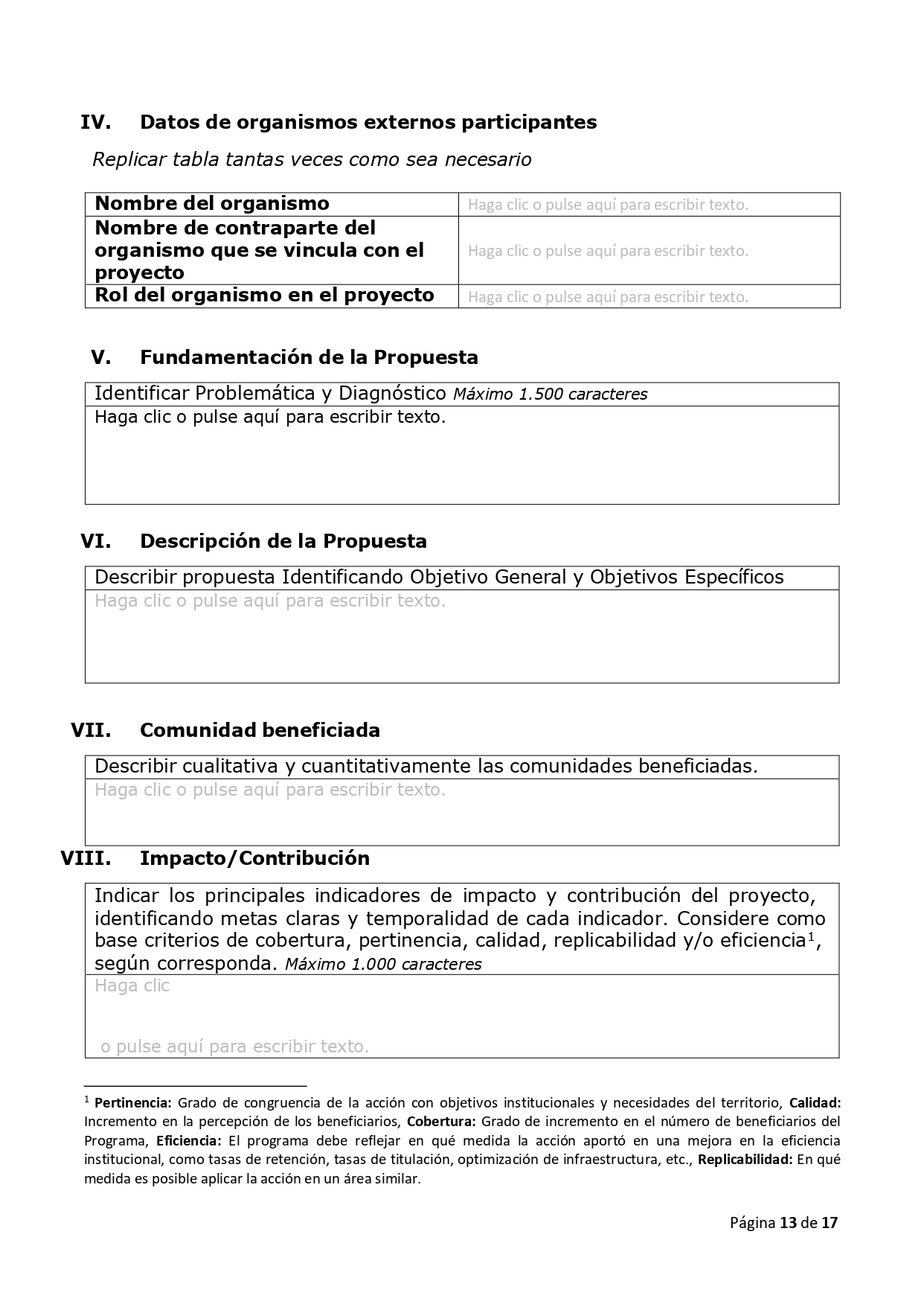RED21991 Bases concurso 2025 Iniciativas estudiantiles de Vinculación con el Ecosistema Público Regional Userena page 0013
