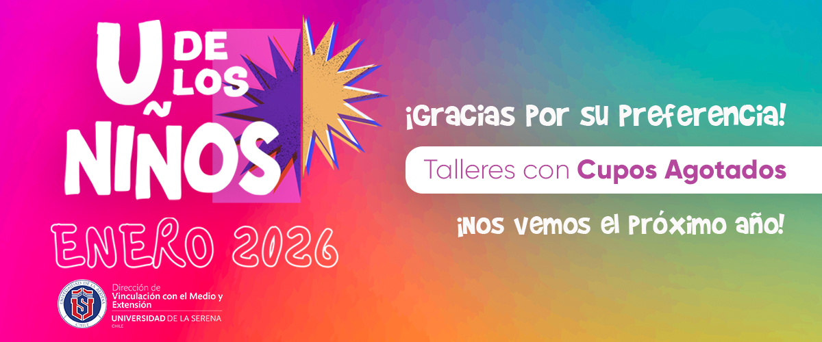 Banner u niños taller agotado